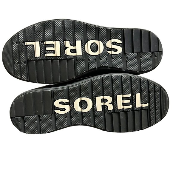 Sorel Cheyanne Metro Hi Lace Suede Leather Quarry Gray Waterproof Boots Mens 9.5 - Picture 13 of 16